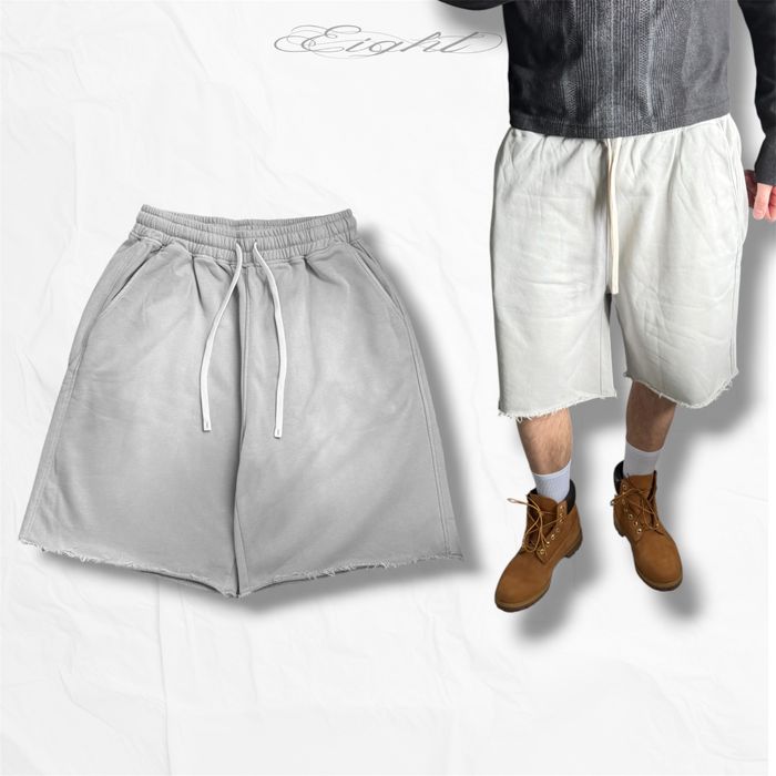Широкі Спортивні Шорти Sweatshorts Jaded London type широкі спортивні шорти baggy спортивки Grey Сірий