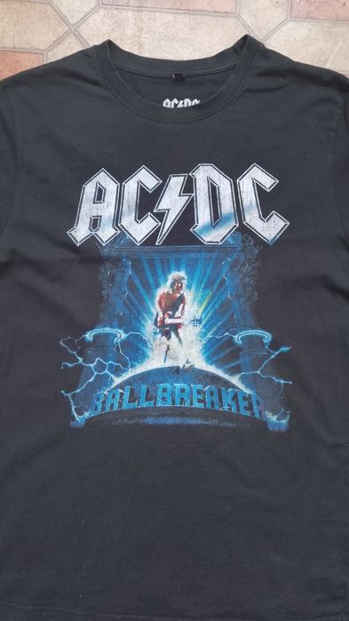 Футболка рок мерч AC DC