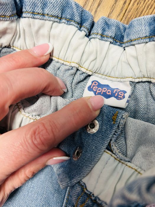 Рубашка біла святкова сорочка і юбка Peppa Pig для дівчинки 2-3 роки