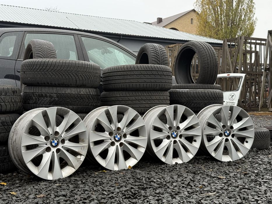 116 Стиль bmw e60 e61 Е60 диски R17 ET20 Титани Дискі титанові Е61 шро