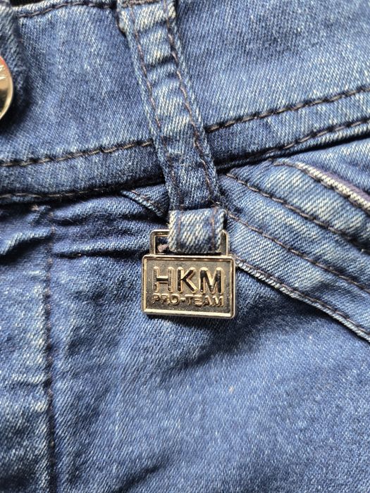 Bryczesy młodzieżowe HKM PRO TEAM r. 170 jeans