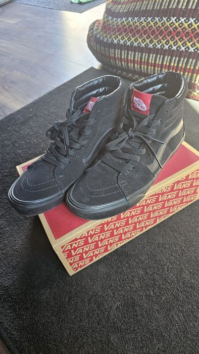 VANS SK8 Hi Pretas T40 novas na caixa