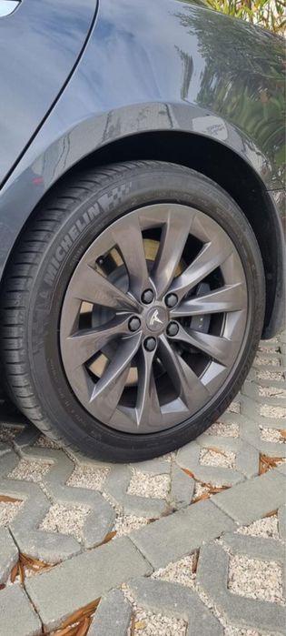 JANTES TESLA 19" com oferta pneus Michelin Pilot Sport 3