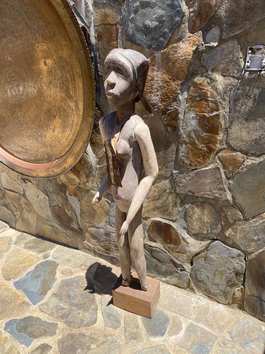 Escultura tribal Centenária Mossi 127 cm Burkina Faso