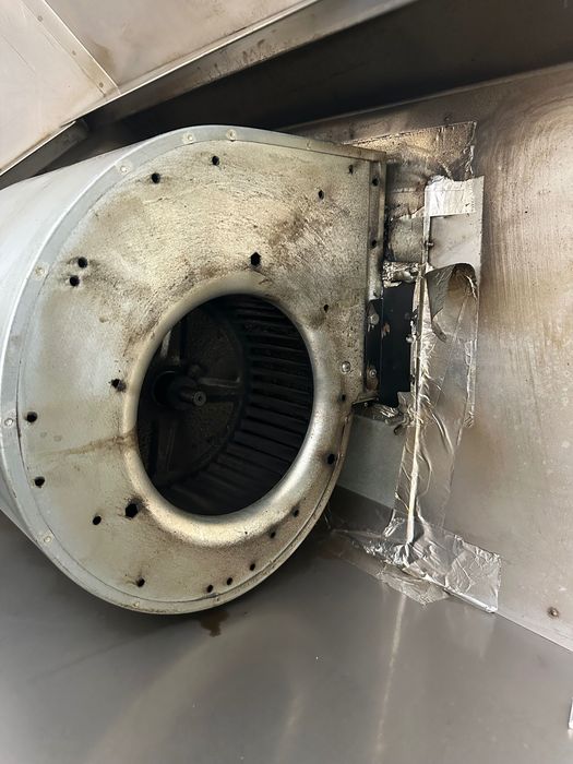 Hotte profissional para restauração — 1,60 m