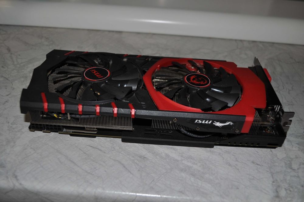 msi 390x видеокарта