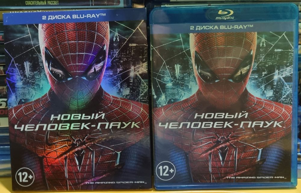 Blu ray фільм Нова людина-павук.