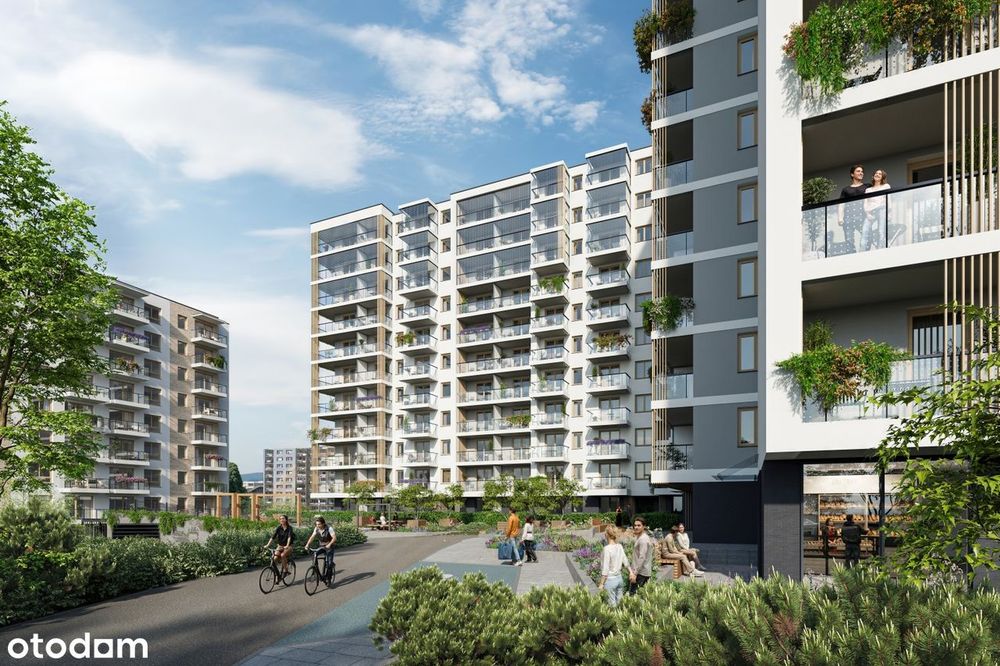 1-pokojowe mieszkanie 32m2 + balkon Bezpośrednio