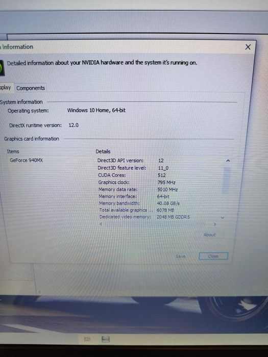 Ігровий ноутбук 17.3 acer aspire  e5 /GeForce 940mx 2 ГБ/i5/8ГБ/SSD128