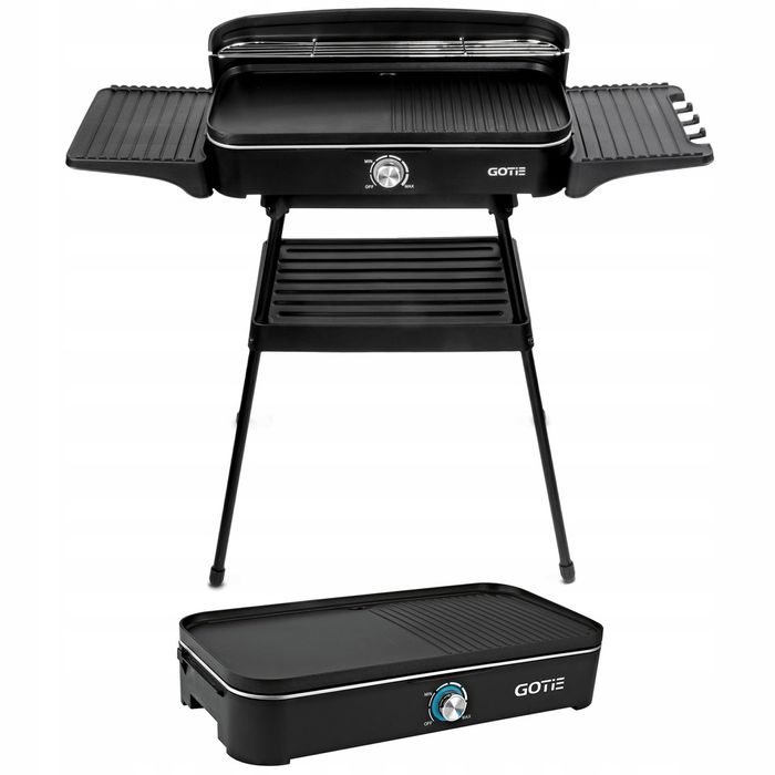 GRILL ELEKTRYCZNY ogrodowy stojący stołowy duży