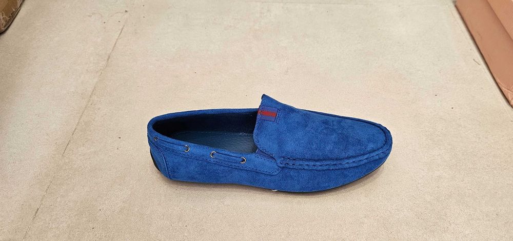 niebieskie mokasyny męskie 40-45