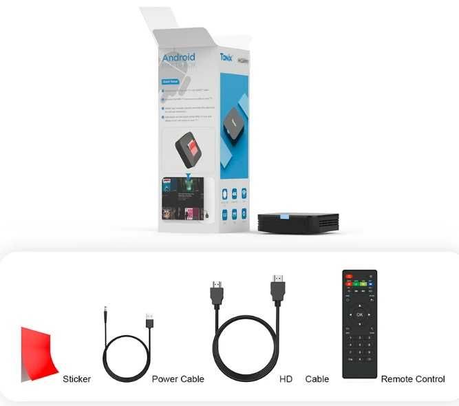 ТВ-бокс Tanix приставка 4К WIFI