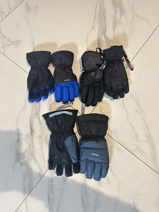 rekawiczki narciarskie dzieciece 11-14lat
