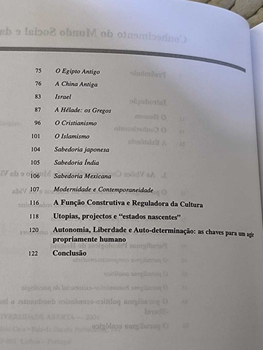 Conhecimento do Mundo Social e da Vida
para uma pedagogia da sageza