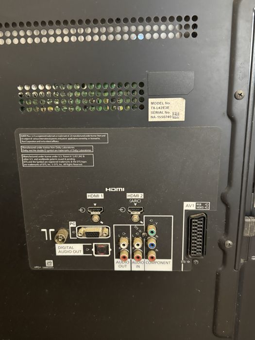 Televisão Panasonic 42” – Modelo TX-L42E3E