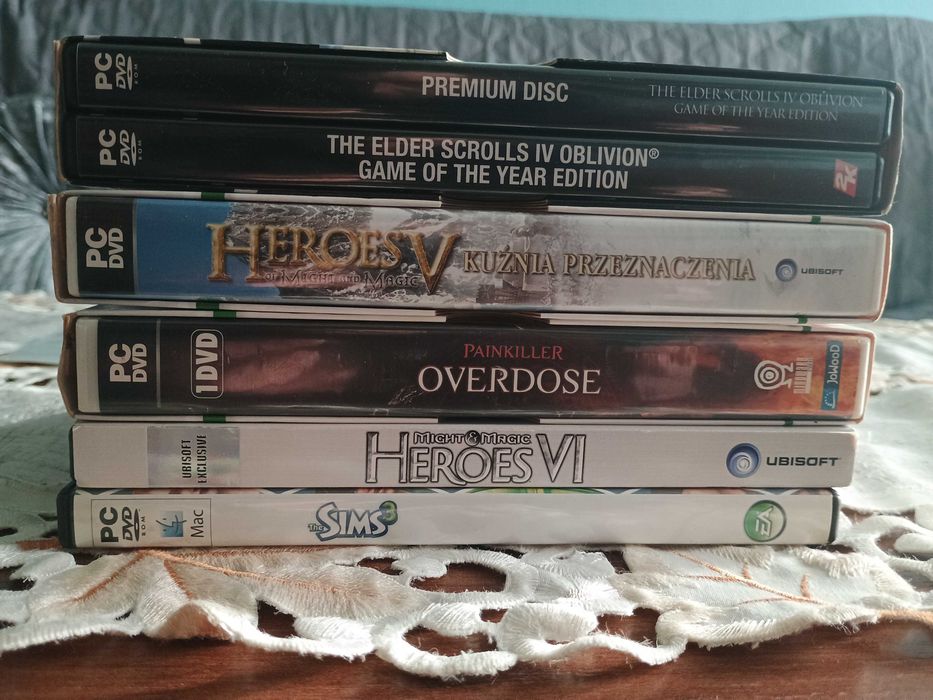 Gry na PC stan bardzo dobry