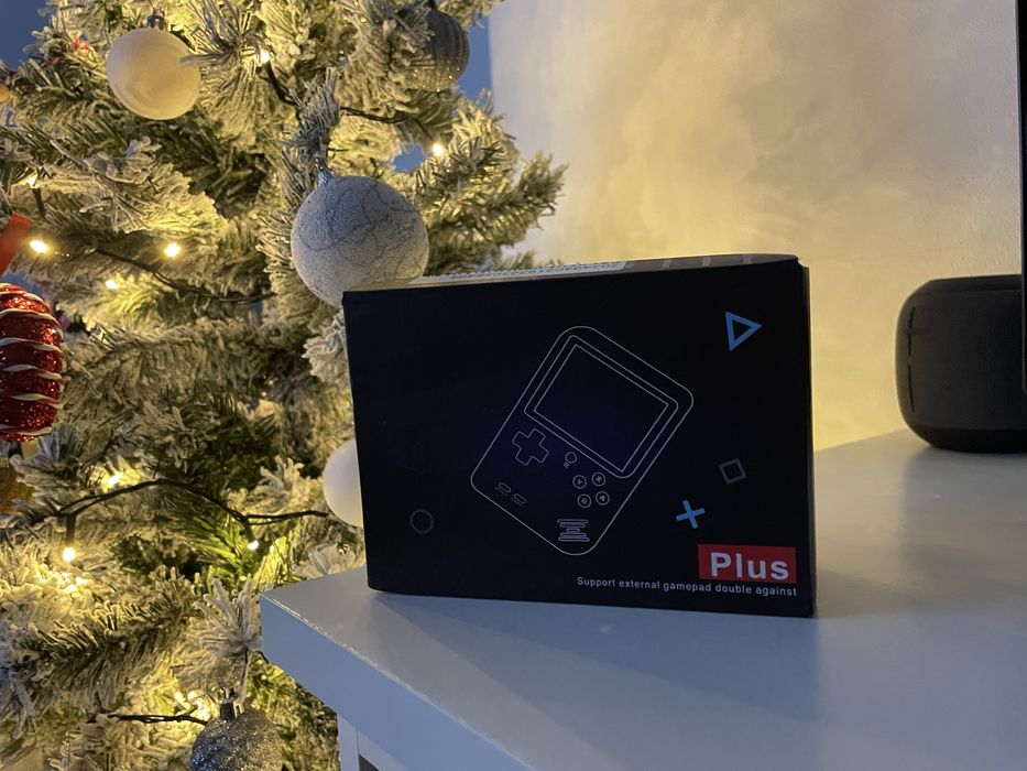 Consola Retro (Preta) 400 jogos clássicos - Game Box Retro