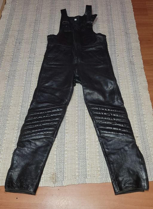 Calça cabedal motard