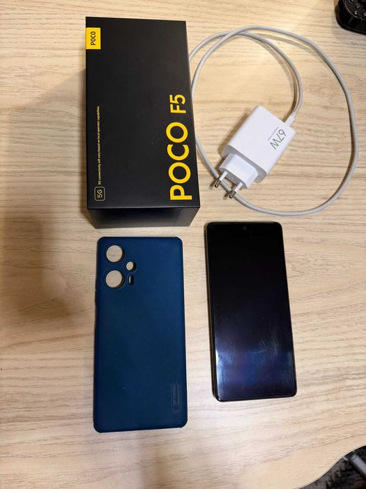 Xiaomi Poco F5 12/256 GB z etui i folią