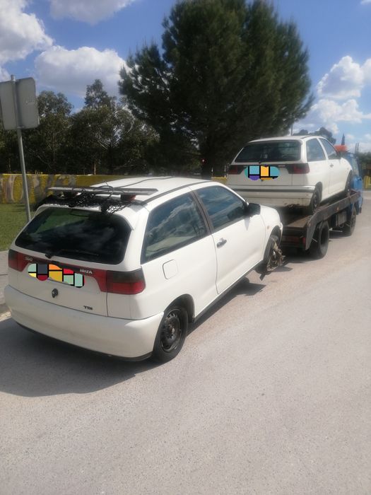 Seat Ibiza 1.9TDi 6K3 para peças boa mecânica ainda pode ver trabalhar