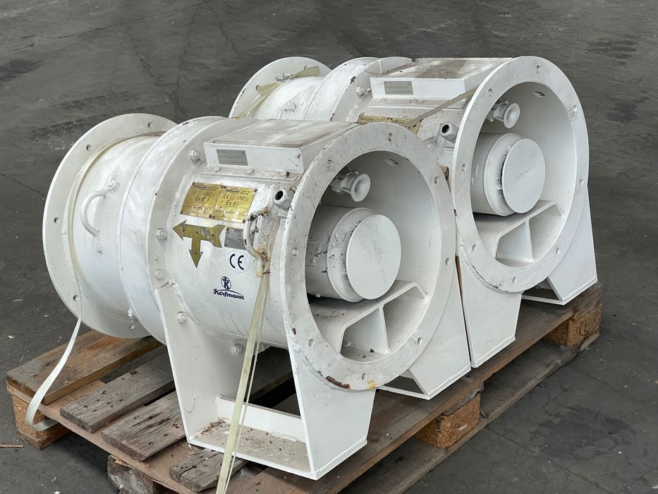Wentylator osiowy KORFMANN ES4-15 fi 400 mm | 1,5 kW | Przemysłowy, NOWY