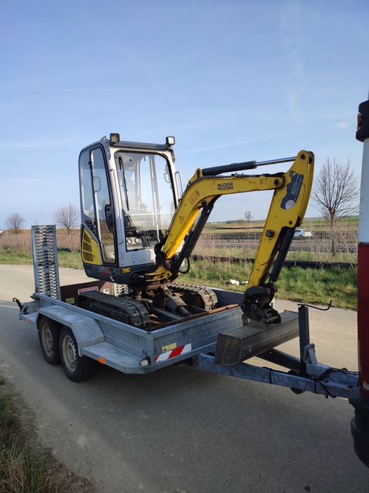 Wynajem minikoparka wacker et18