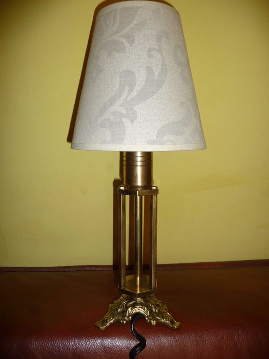 Lampka nocna mosiężna