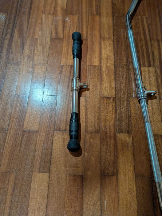 barra pull e barra dorsal