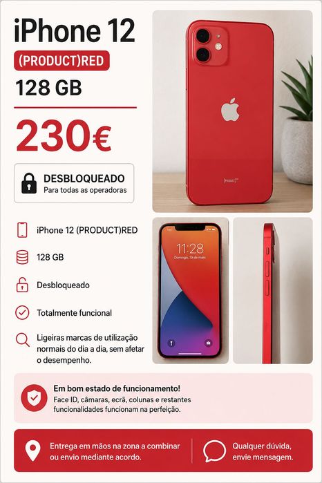 iPhone 12 (red) 128GB