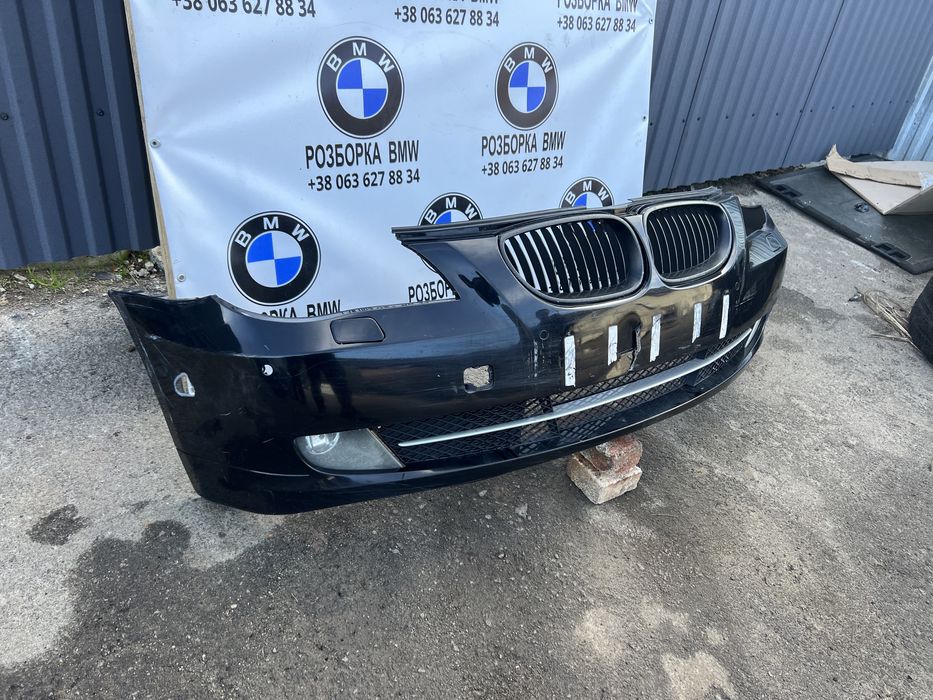 Бампер рестайл bmw e60 комплектний