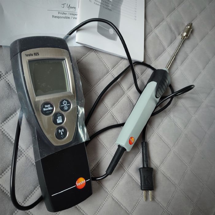Termometr przemysłowy testo 925 z sondą, -50 do +1000 stopni