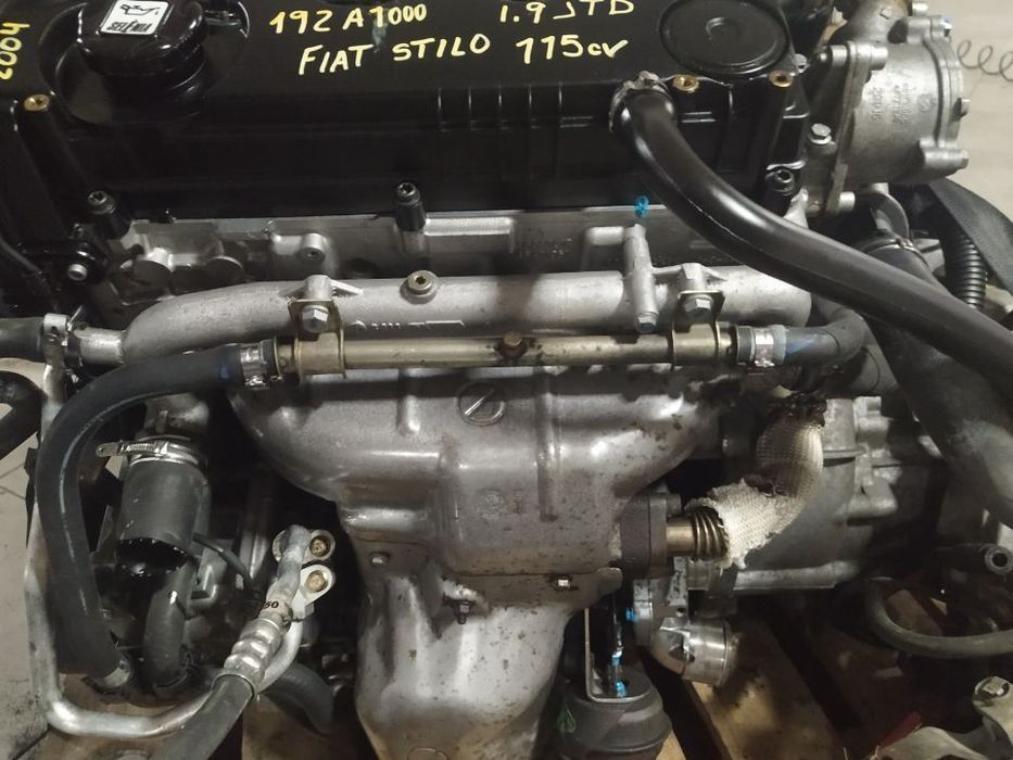 Motor 1.9jtd 115cv Fiat Stilo 192A1 caixa 5 velocidades C605