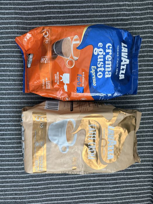 Lavazza crema  gusto forte Lavazza caffe crema  dolce