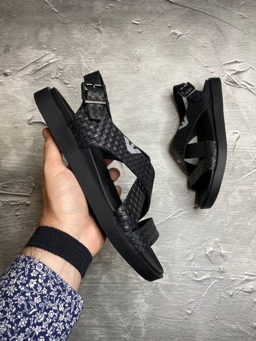 Кожаные сандалии 40-45 армани