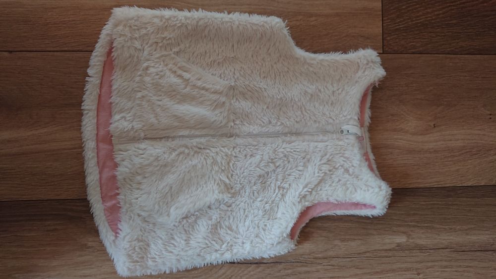 Kamizelka futrzana dla dziewczynki