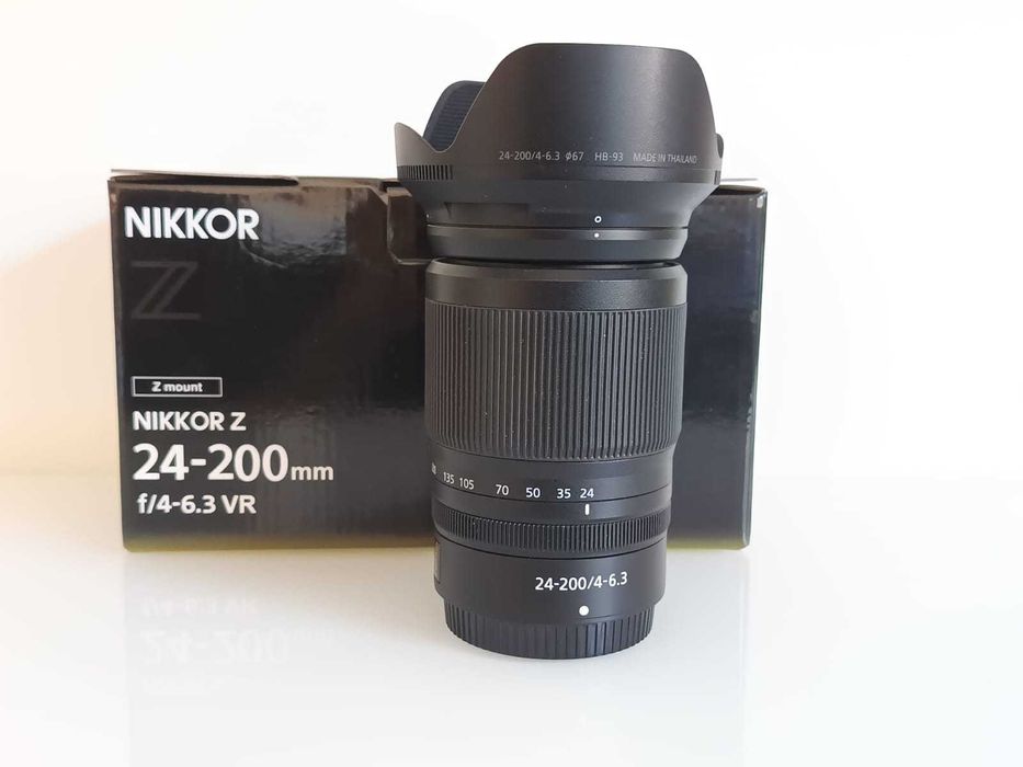 Objetiva Nikon NIKKOR Z 24-200mm F4-6.3 mirrorlessVR