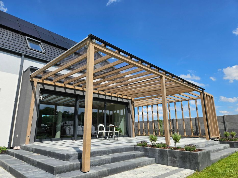 Zadaszenia-Drewno BSH-Aluminium