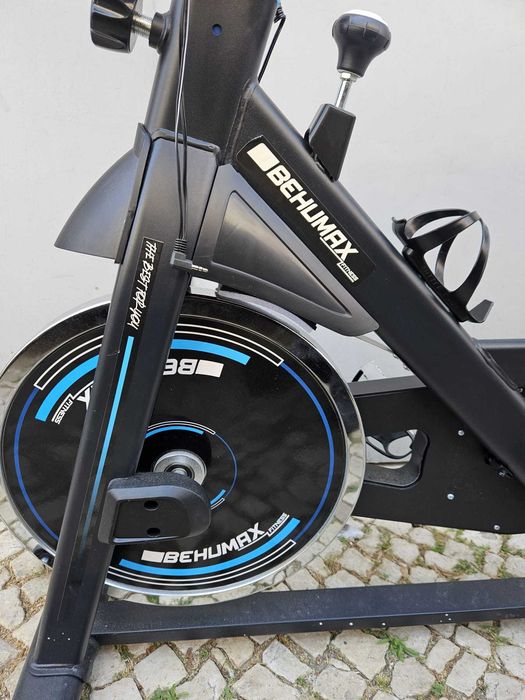 Bicicleta de Spinning Behumax Fitness (Hard Training) – Como Nova