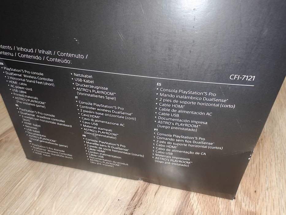 Nowa zaplombowana PlayStation 5 PRO - CFI7121