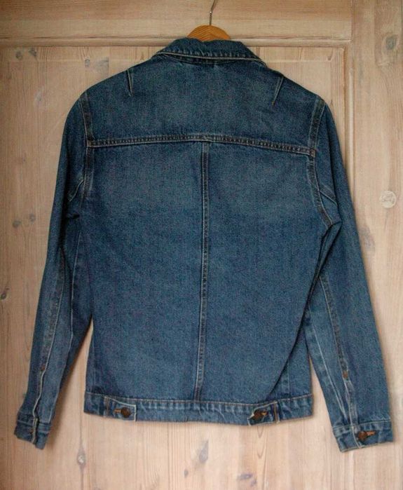kurtka katana dżinsowa jeansowa Bershka XS S