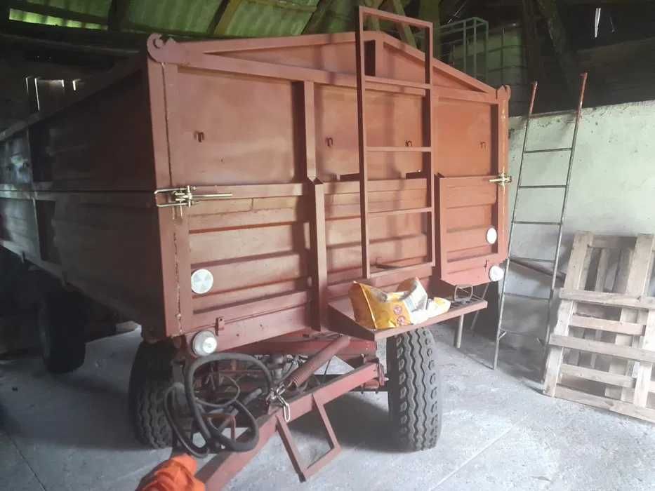 Sprzedam przyczepę D732, wywrotka, plandeka