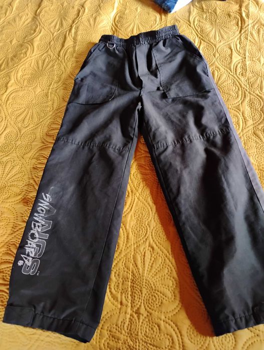 Spodnie ocieplane polarem 134