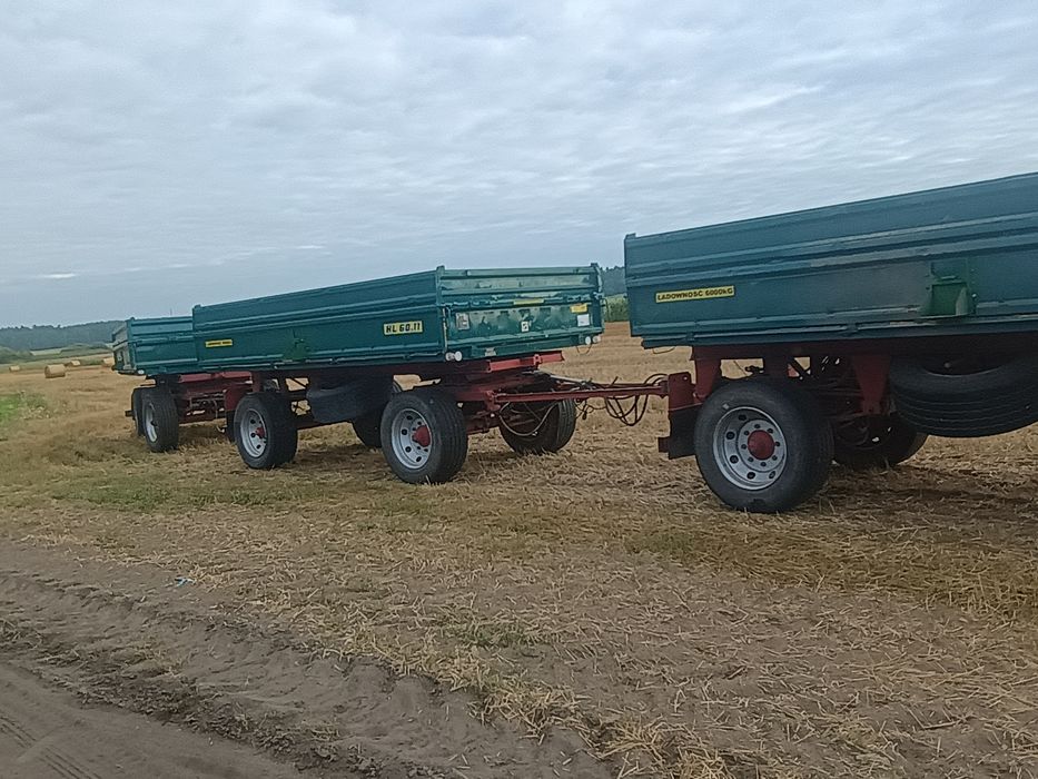 Przyczepa hl 6011 IFA wywrotka zamiana