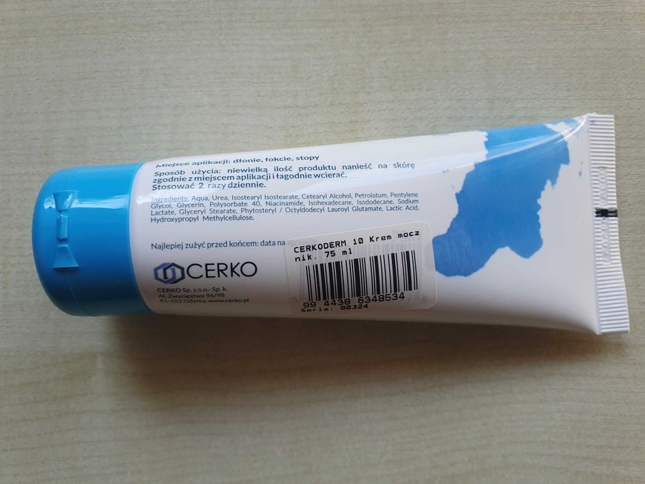 Krem z mocznikiem Cerkoderm10 10% 75ml