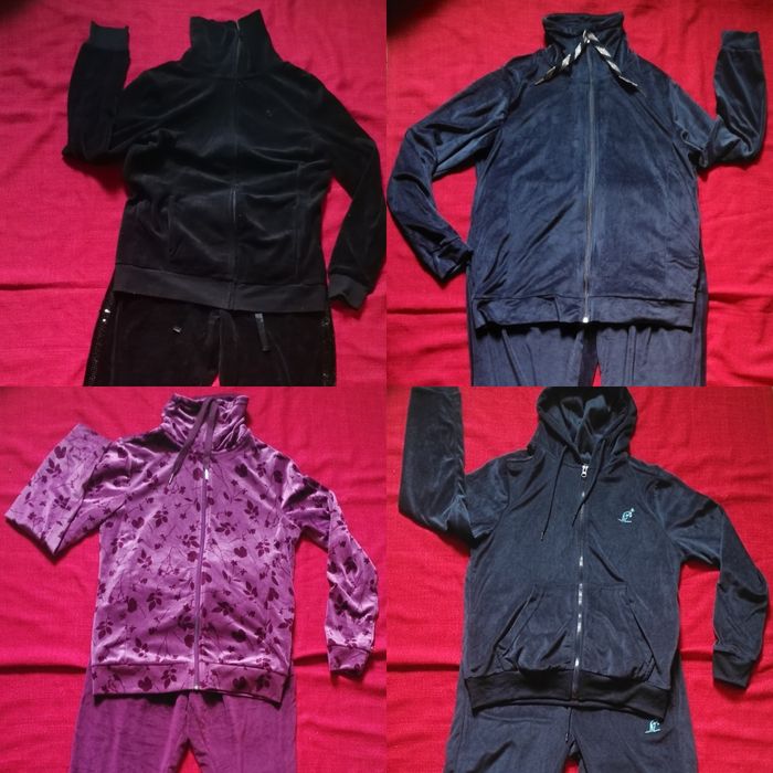 Велюровый спортивный костюм