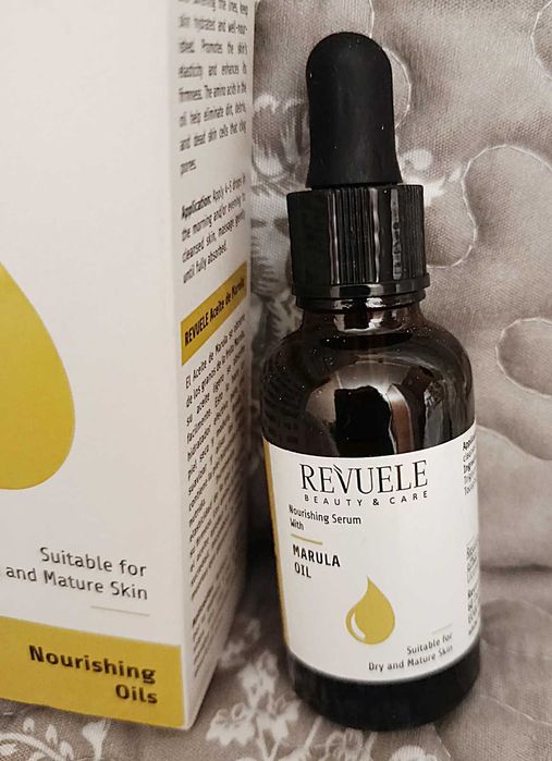NOWE Serum ODŻYWCZE Revuele Olejek Marula do twarzy 30ml