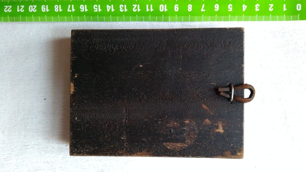 Ikona na desce ręcznie pisana