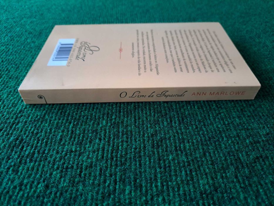 O livro da inquietude - Uma história de amor - Ann Marlowe