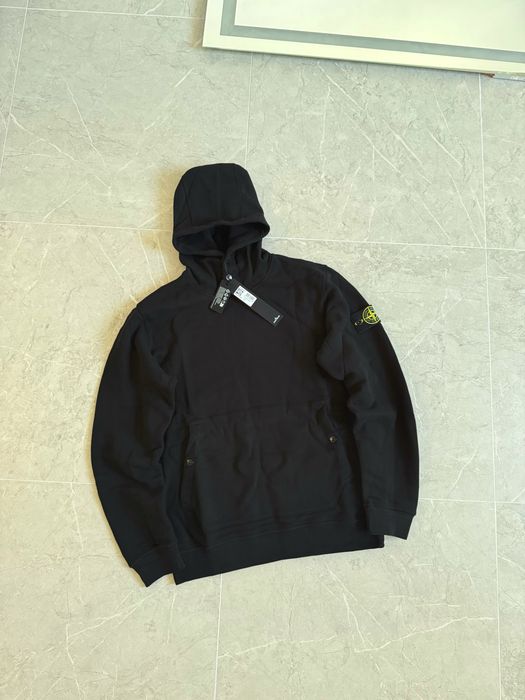 Худі Stone Island Black Made in Romania Authentic оригінал стон айленд