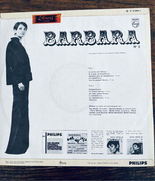 Vinil Bárbara anos 60